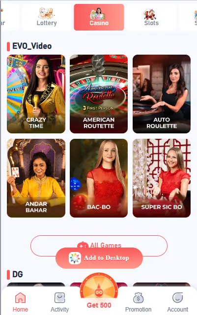 Casino Ind Slots Game