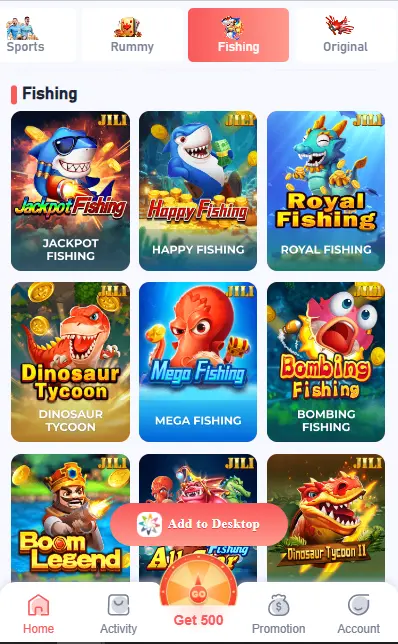 Fishing Ind Slots Game