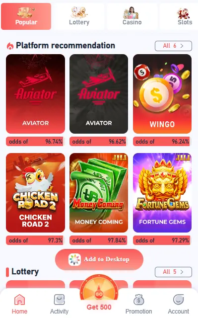 Popular Ind Slots Game